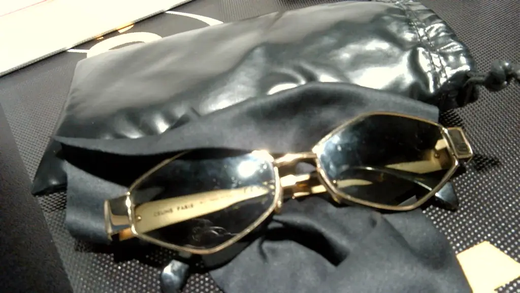 Celine Triomphe Metal 02 Sunglasses In Metal - View 2