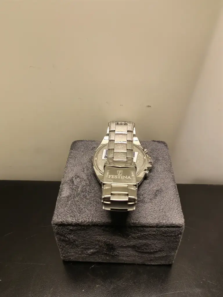 Festina Modele Depose Chronograph Stainless Steel Watch - View 4