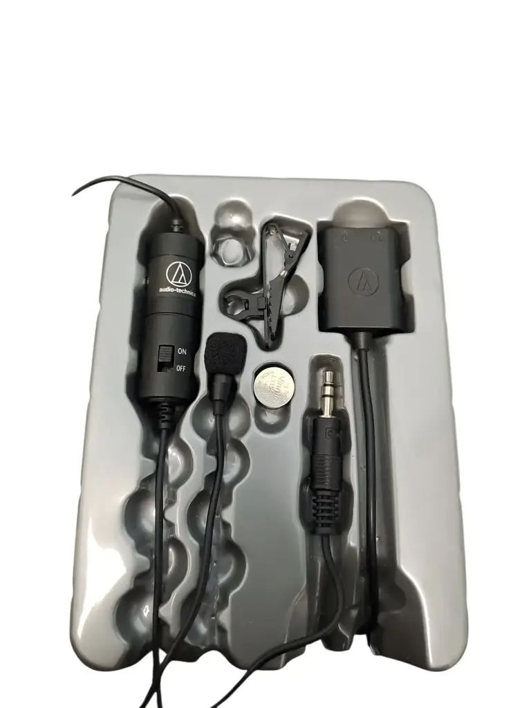 Audio-Technica Atr3350xis Omnidirectional Condenser Lavalier Microphone
