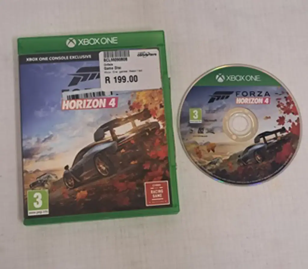 Xbox One Forza Horizon 4 Game Disc - View 2