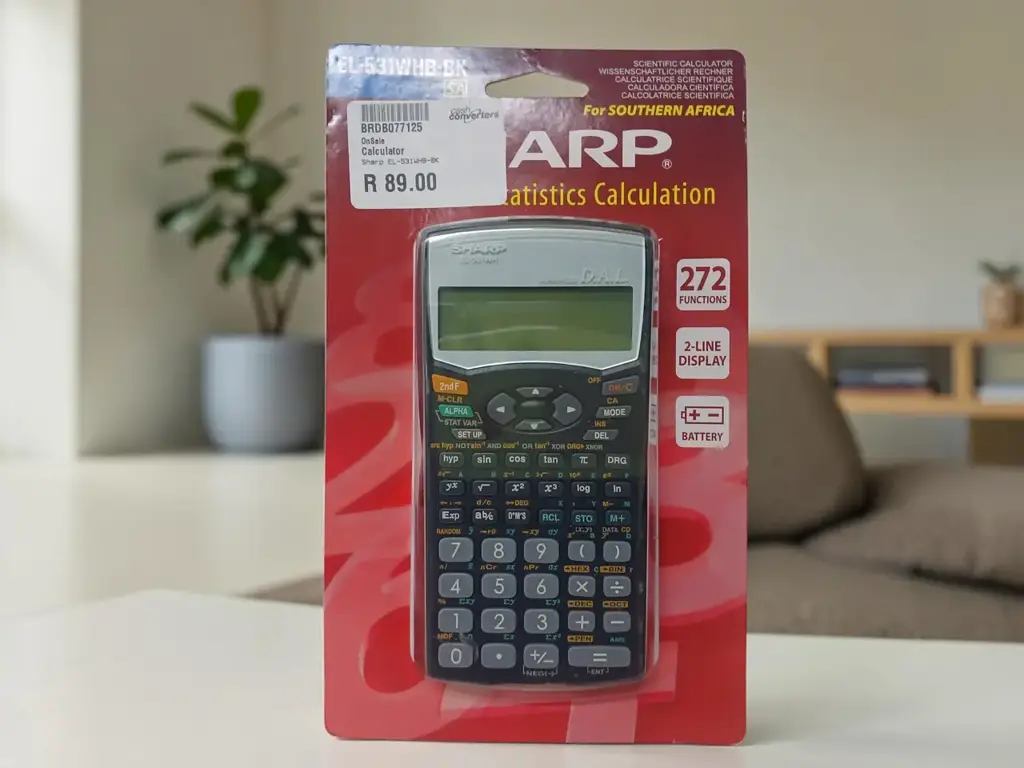 Sharp El-531Whb-Bk Advanced D.A.L. Scientific Calculator