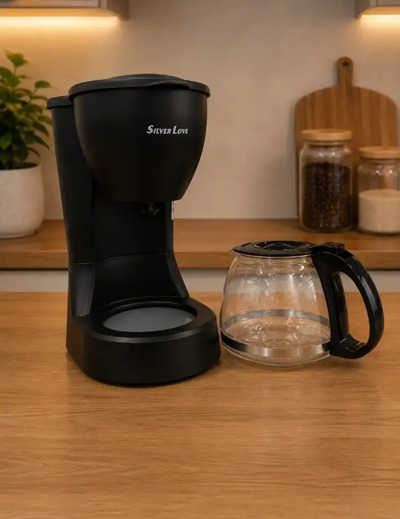 Silver Love Coffee Machine Wj-9008