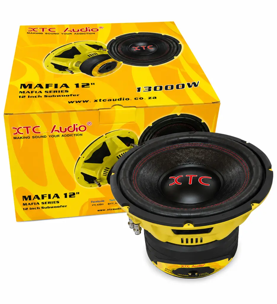 Xtc Audio Mafia 12" 13000W Dvc Car Subwoofer - View 2