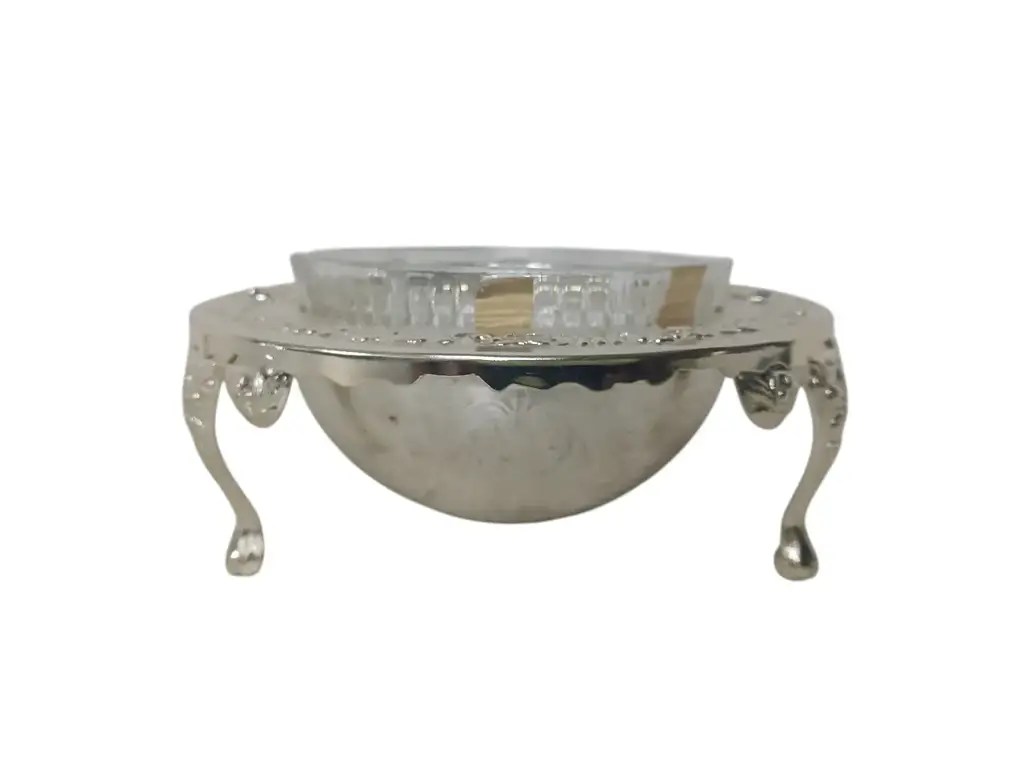 Queen Anne Silver Butter Dish - View 3