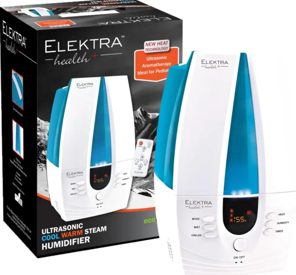 Ultrasonic Hot And Cool Steam Humidifier