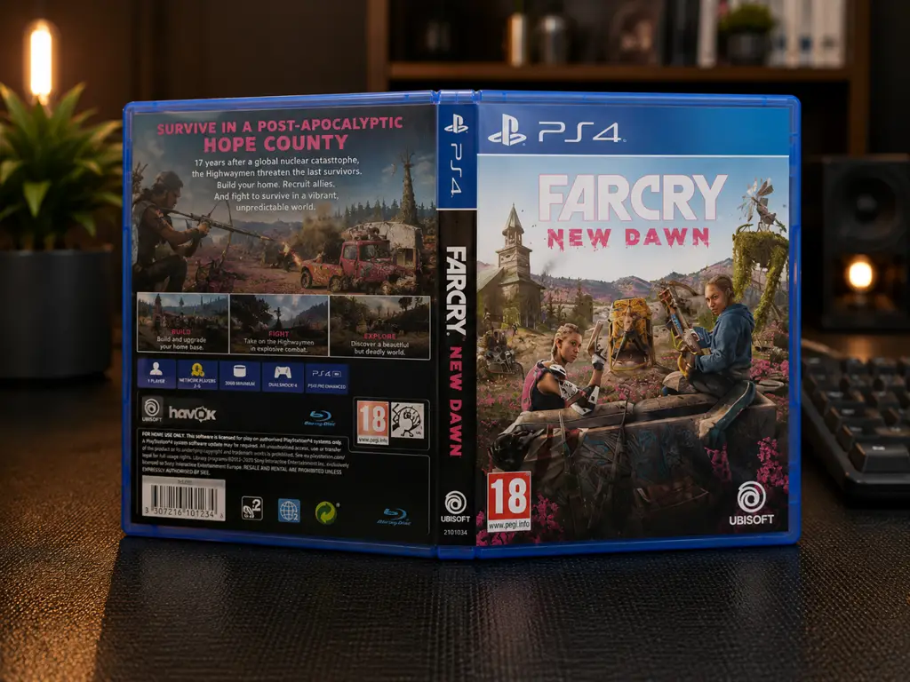 Sony Playstation 4 Game Far Cry New Dawn Pre Owned