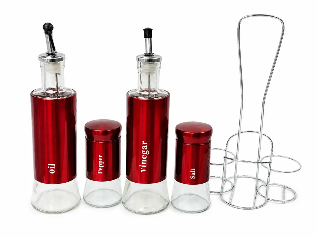 Oil, Vinegar, Salt & Pepper Set - View 3