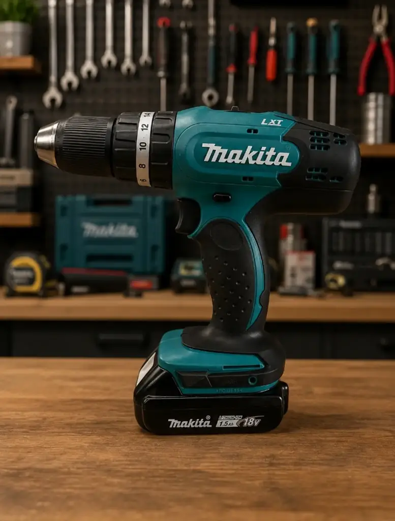 Makita Dhp453 Cordless Hammer Drill Driver