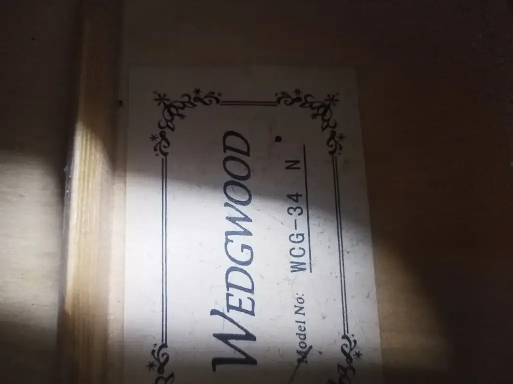 Wedge Wood Junior Accoustic Guitar - View 3