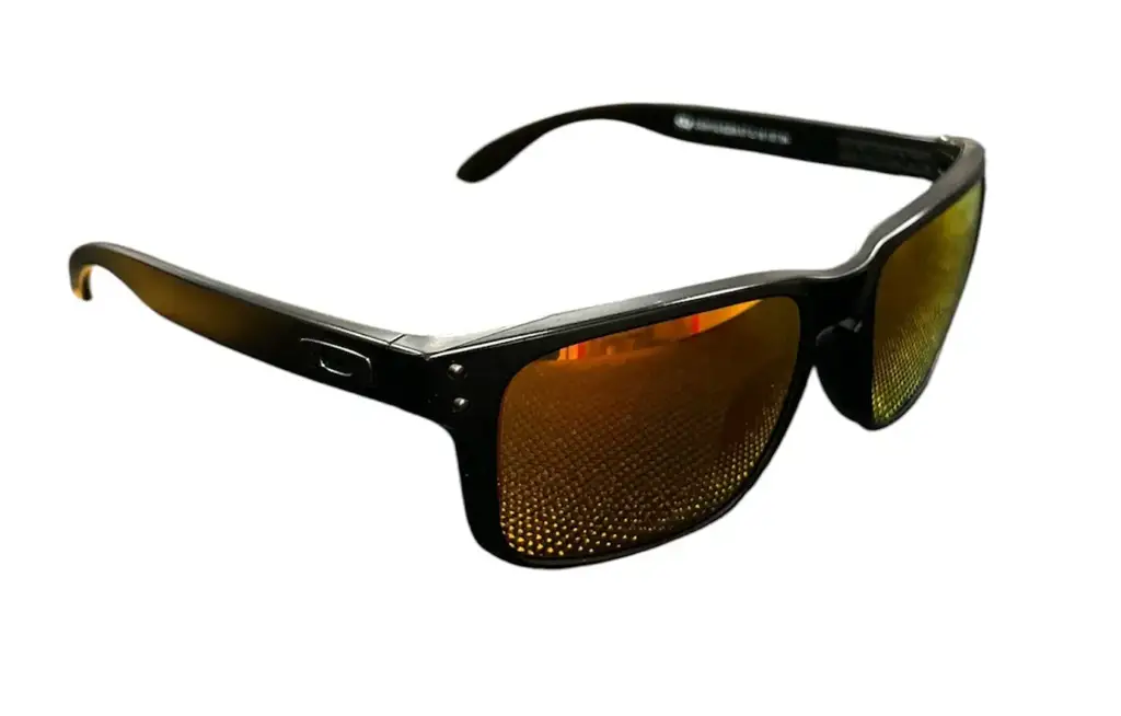 Holbrook Sunglasses - Prizm Ruby Polarized Lenses (Polished Black Frame)