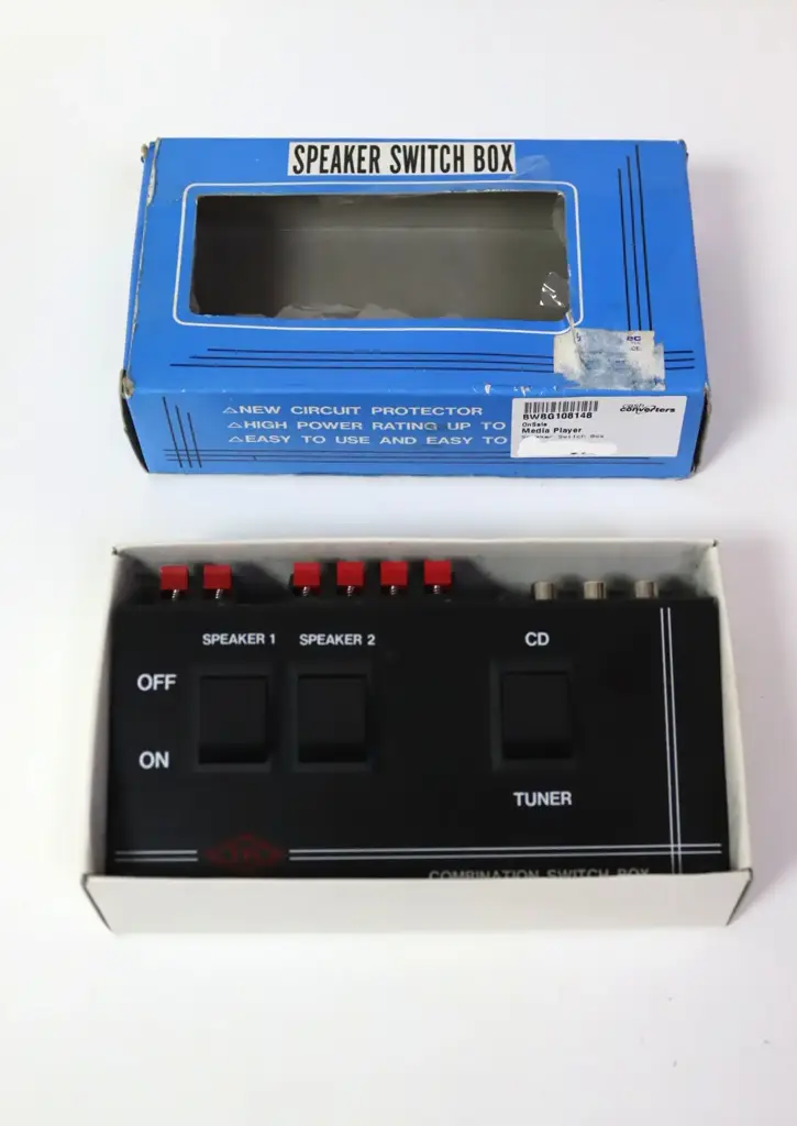 Unbranded 2-Way Passive Speaker Selector Switch Box