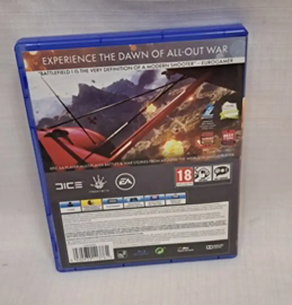 Ps 4 Battlefield 1 Ps4071 Game Disc - View 2