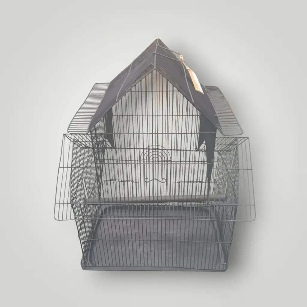 Large House Style Bird Cage – 60 X 53 X 40 Cm - View 2