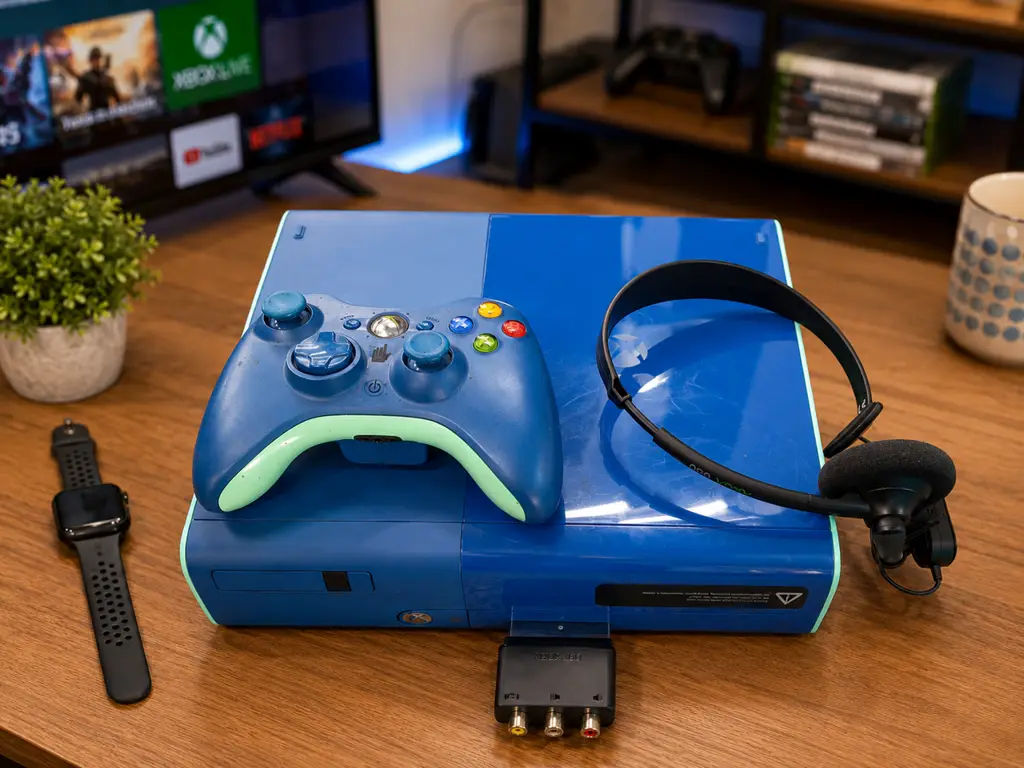 Xbox 360 Console – Blue