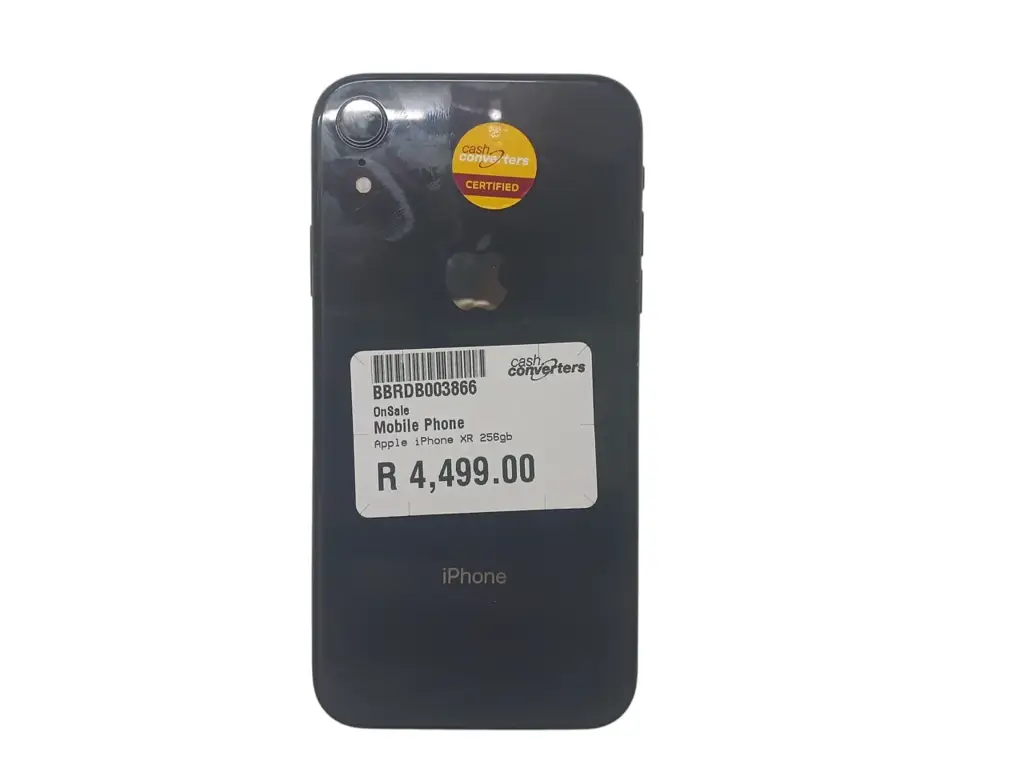 Apple Iphone Xr 256Gb Black - View 4