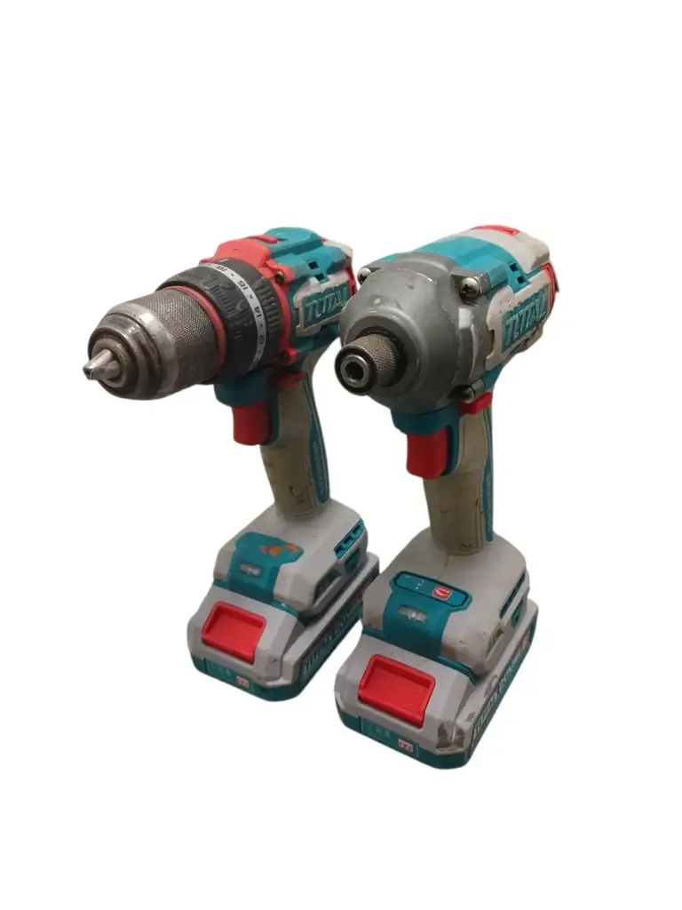 Total Cordless Impact Driver + Impact Drill - View 2