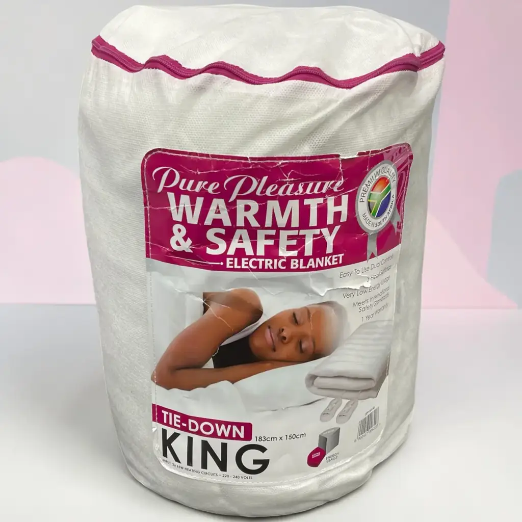Pure Pleasure King Tie Down Electric Blanket