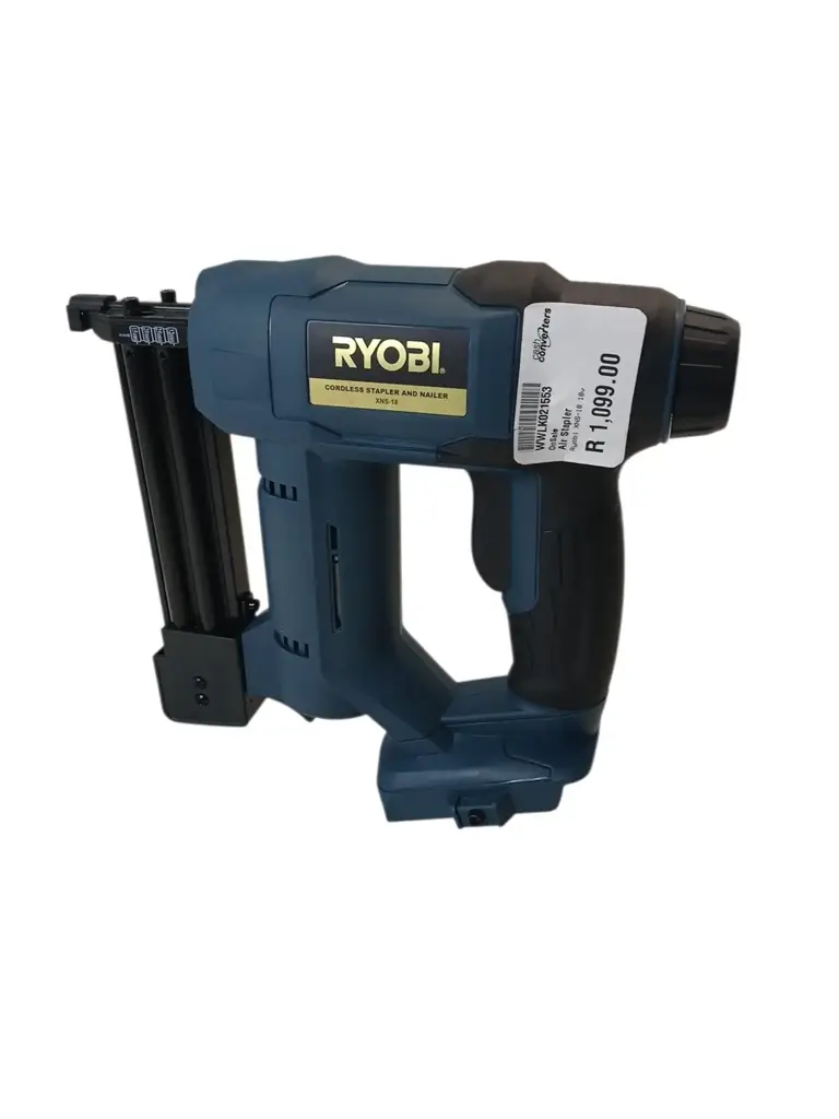 Ryobi- Xns-18 18V Li-Ion Cordless Stapler And Nailer