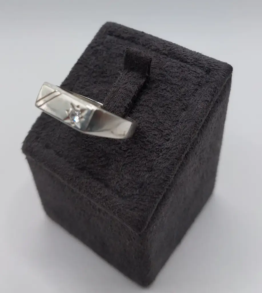 Sterling Silver Gents Ring - View 2
