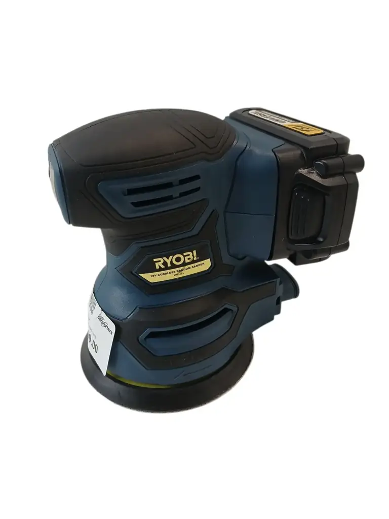 Ryobi Xrs-125 Cordless Random Sander With Battery