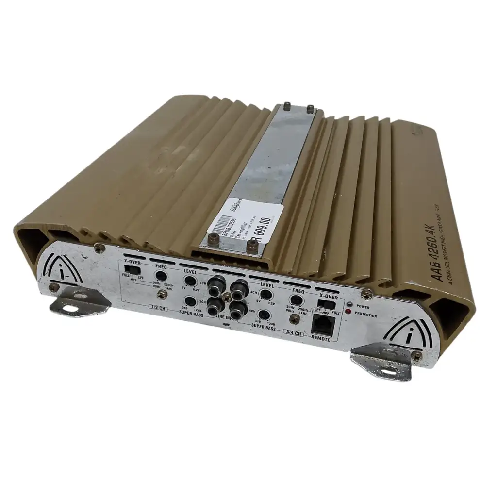 4 Channel Mosfet High Power Amplifier - View 3