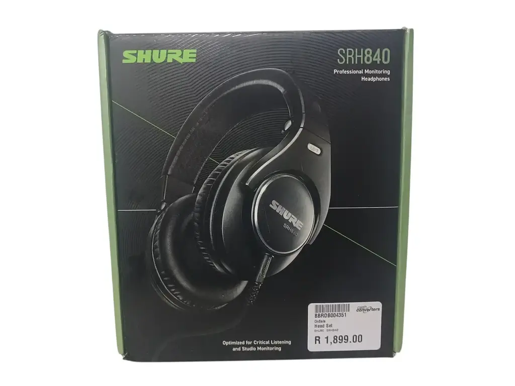 Shure Srh840 Professional Monitoring Headphones - View 4