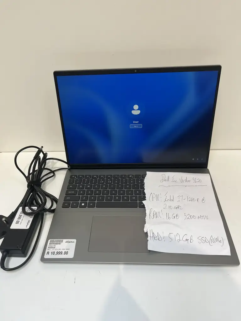 Dell Vostro 5620 Intel I7-1260P 16Gb/512Gb - 16" Fhd+ Laptop - View 2