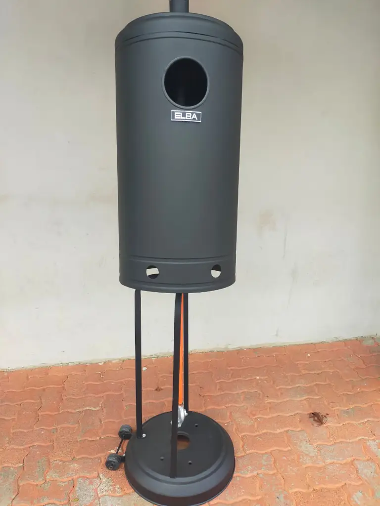 Elba Black Patio Heater 16/El1021r - View 6