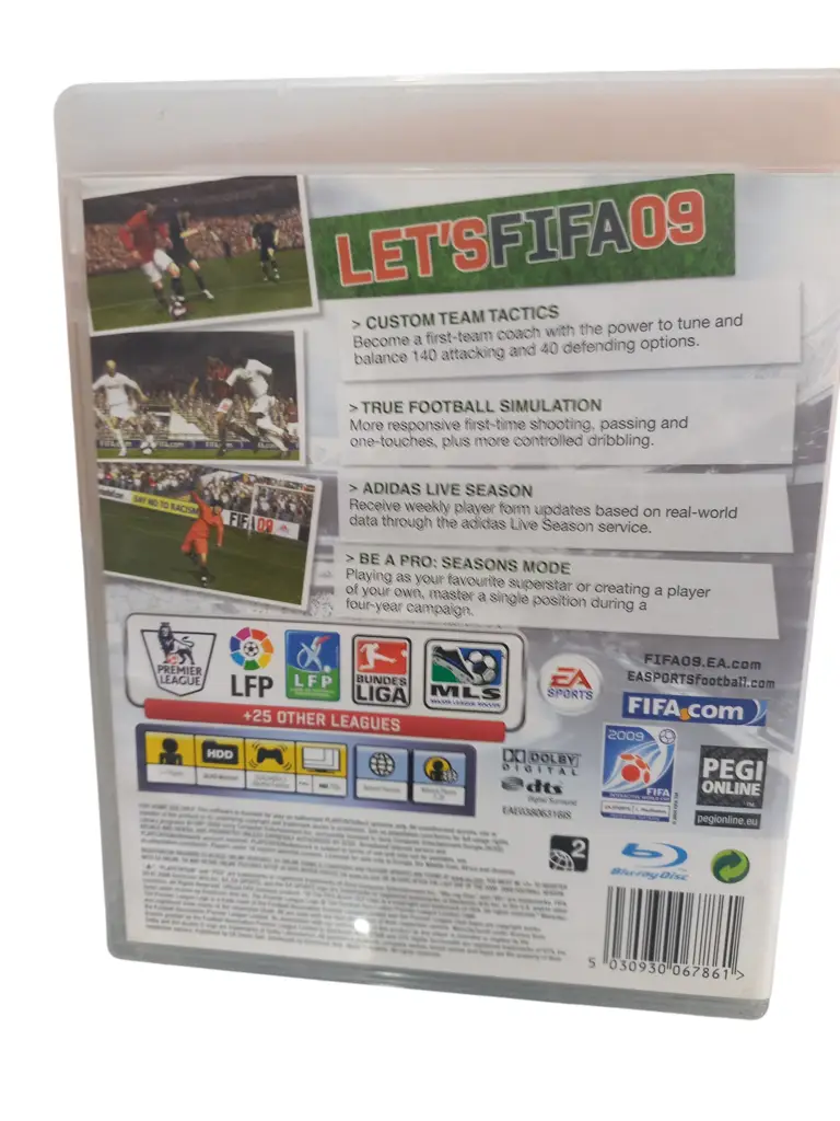 Ps3 Game Disc-Fifa 09 - View 2