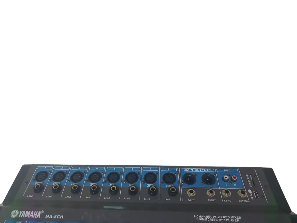 Yamaha Ma-8Ch 8-Channel Professional Audio Mixer (700W) - View 3