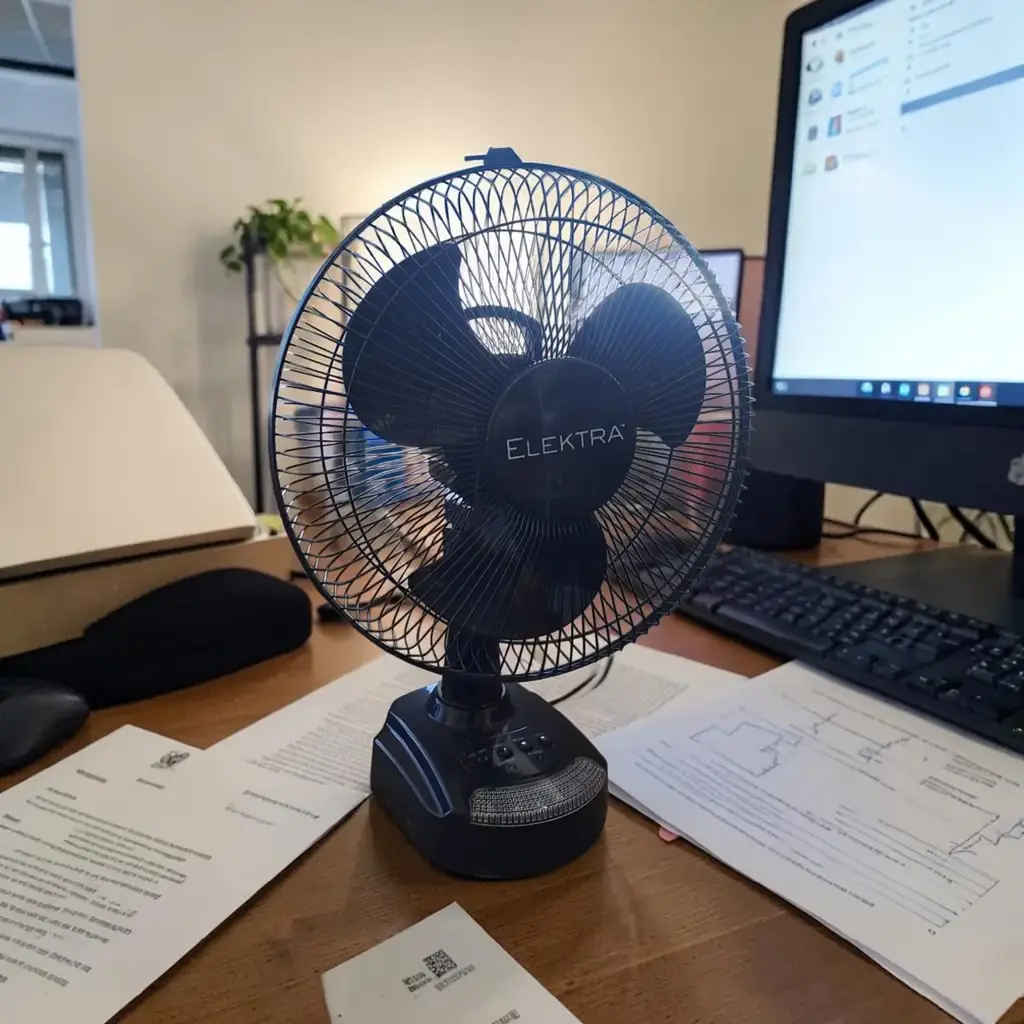 Elektra Everlast 12″ (30Cm) Desk Fan