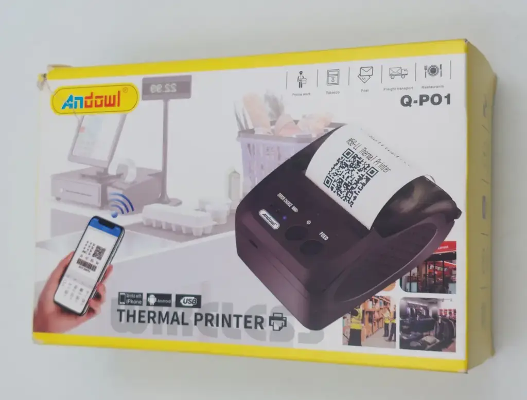 Andowl Thermal Printer - View 2