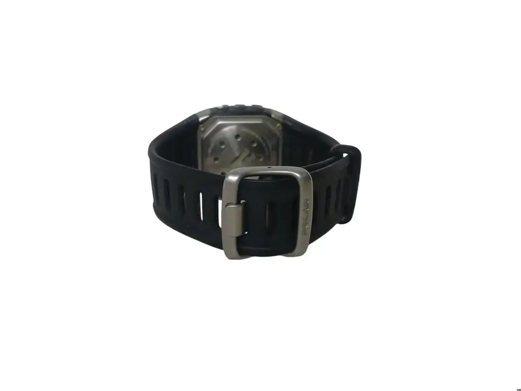 Polar Ft60 Men's Heart Rate Monitor Watch (Black With White Display) + Flowlink Data Transfer Module - View 3