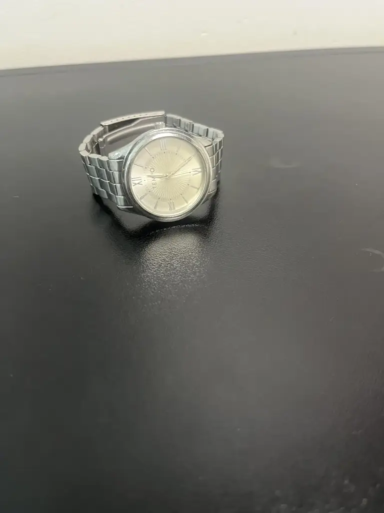 Tempo Silver Plated Tone Dial Bracelet Watch - View 2