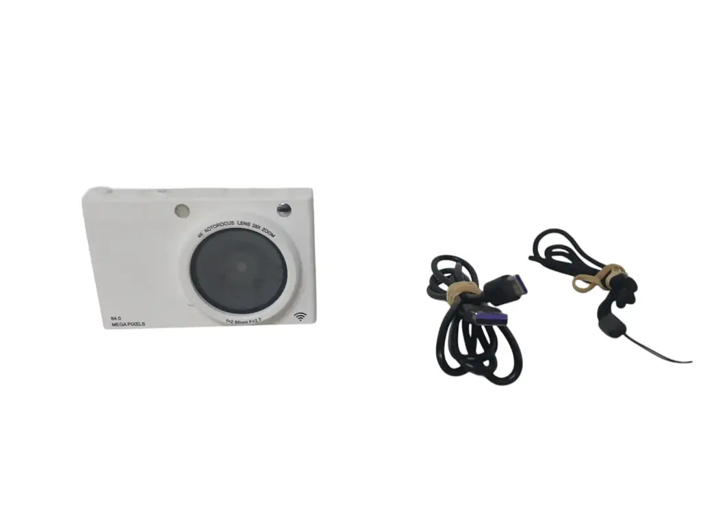 D7 Wifi 4K Action Camera – White 64Mp 2.83-Inch Oled Display - View 2