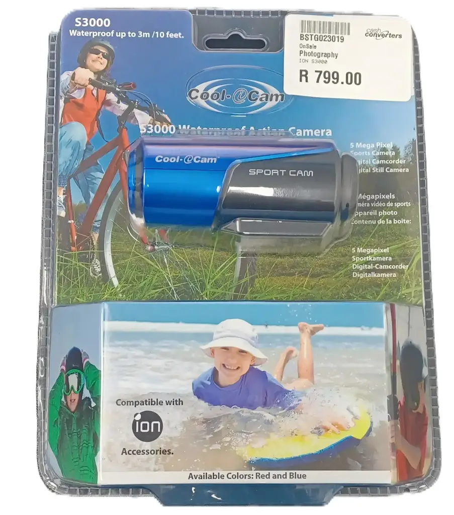 Ion Cool-Icam S3000 Waterproof Action Camcorder - View 2