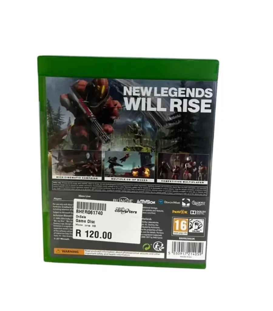 Xbox One Destiny 2 Game Disc - View 2