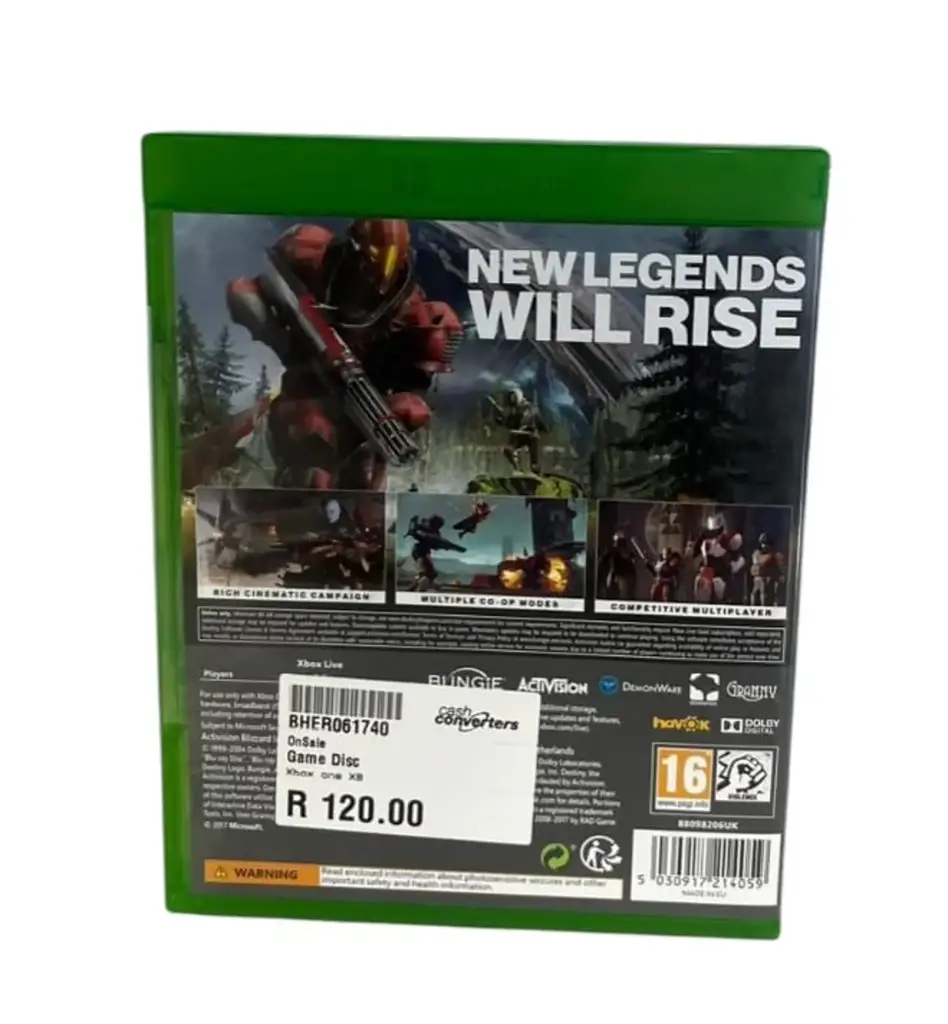Xbox One Destiny 2 Game Disc - View 2