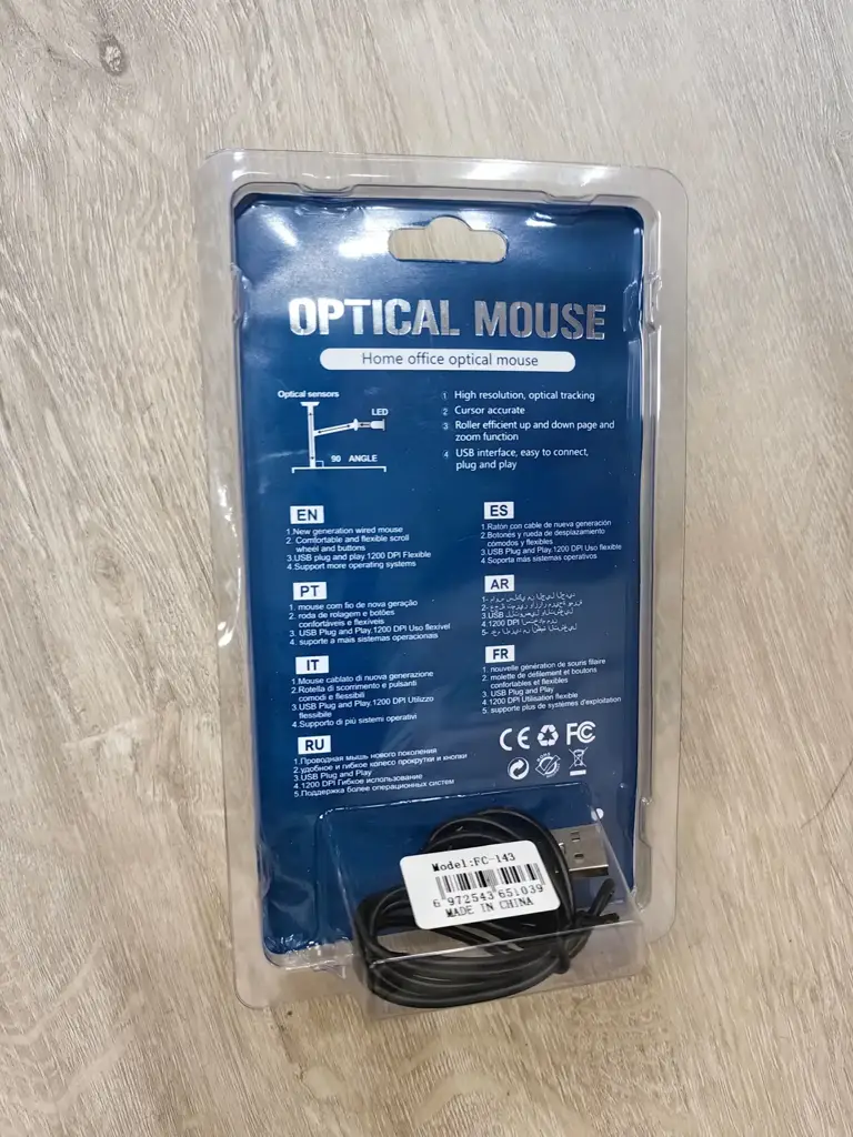 Optical Mouse Fc‑143B