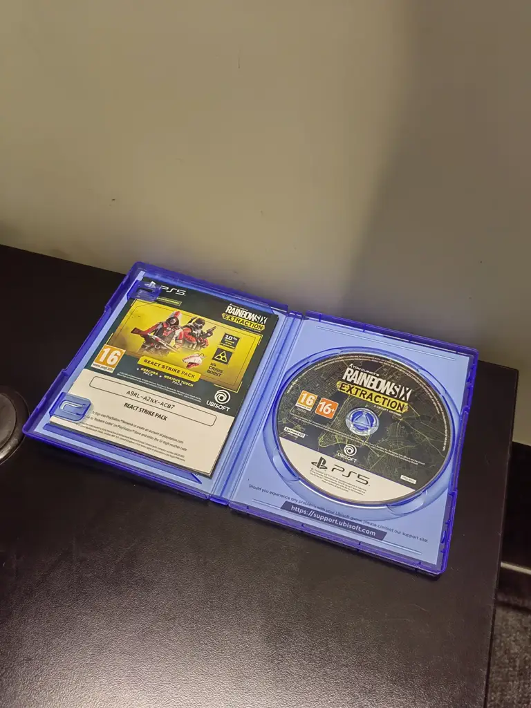 Ps5 Rainbow Six Extraction Deluxe Edition Game Disc - View 3