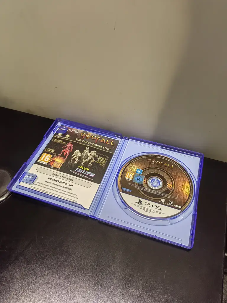 Ps5 Godfall Game Disc - View 3