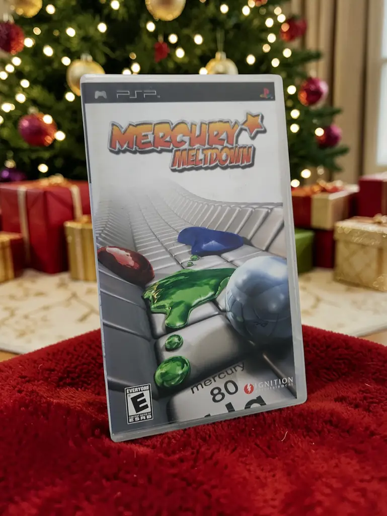 Psp Game Disk Mercury Meltdown