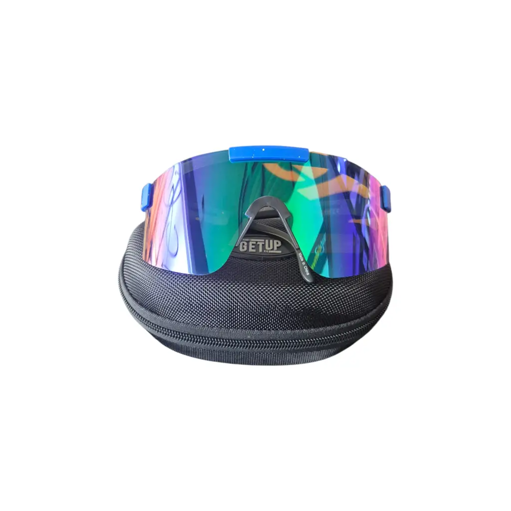Getup Air Vented Half Rim Sport Shield Sunglasses