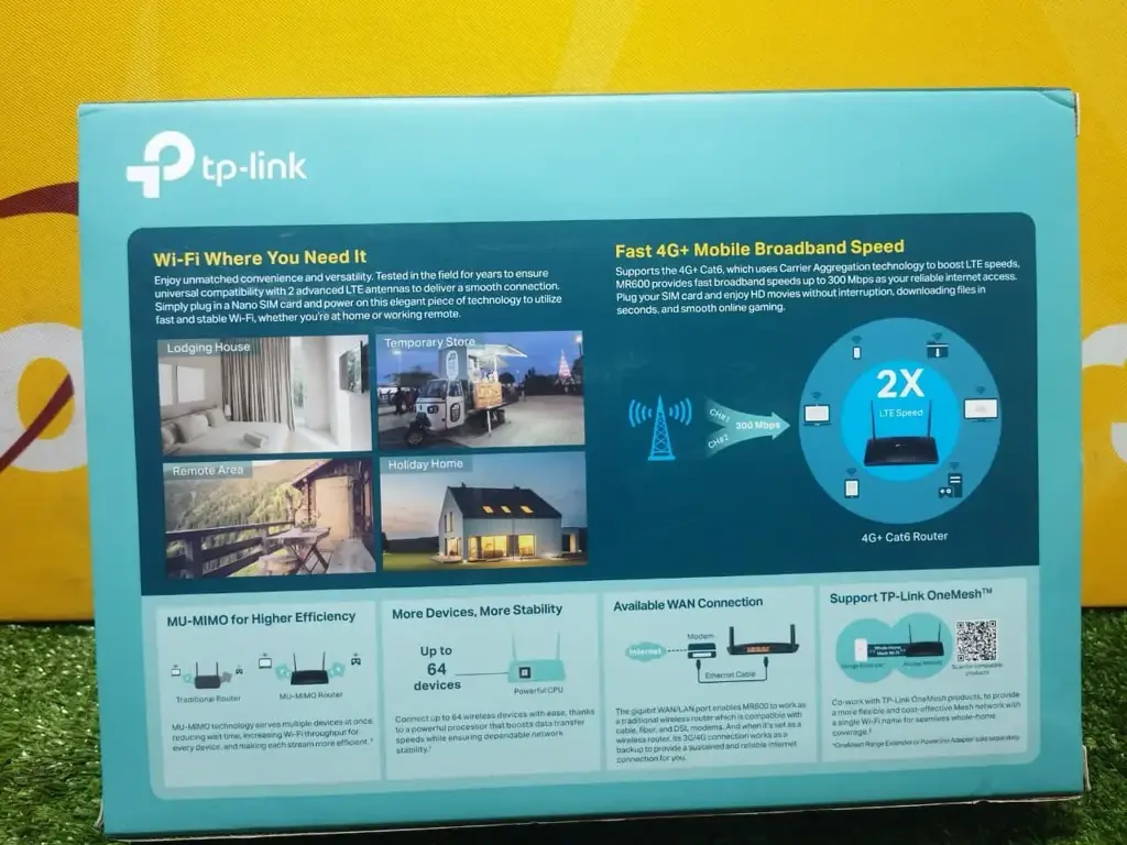 Tp Link 4G Dac 1200 Lte Router - View 4