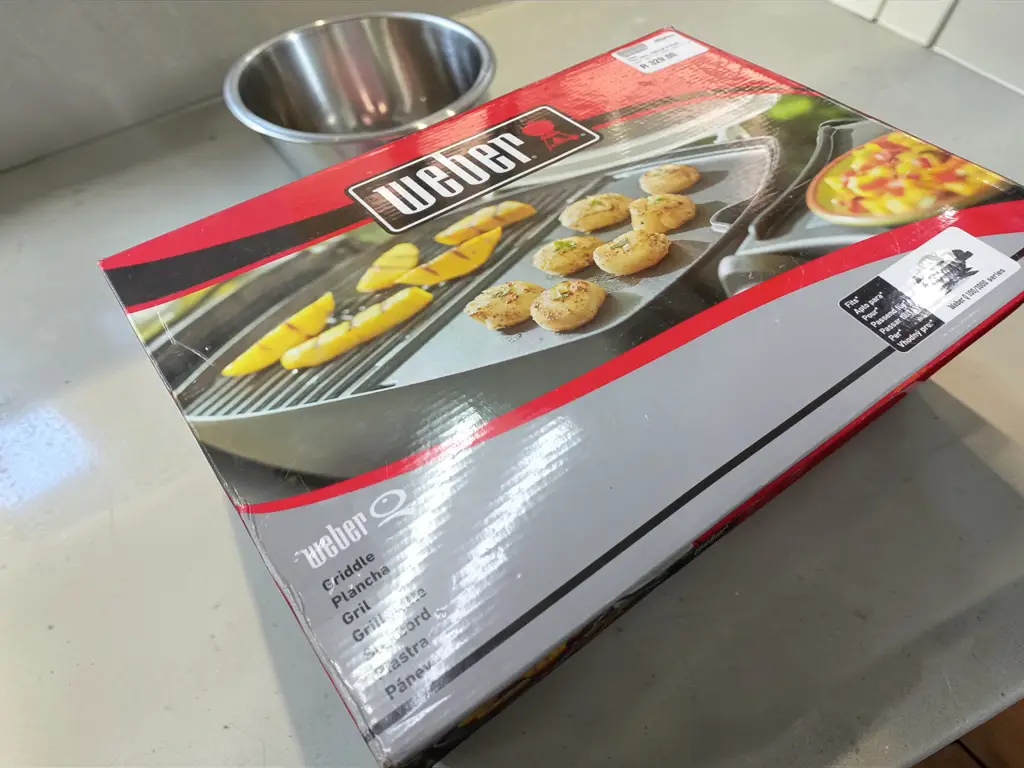 Weber Porcelain-Enameled Cast Iron Griddle - View 3