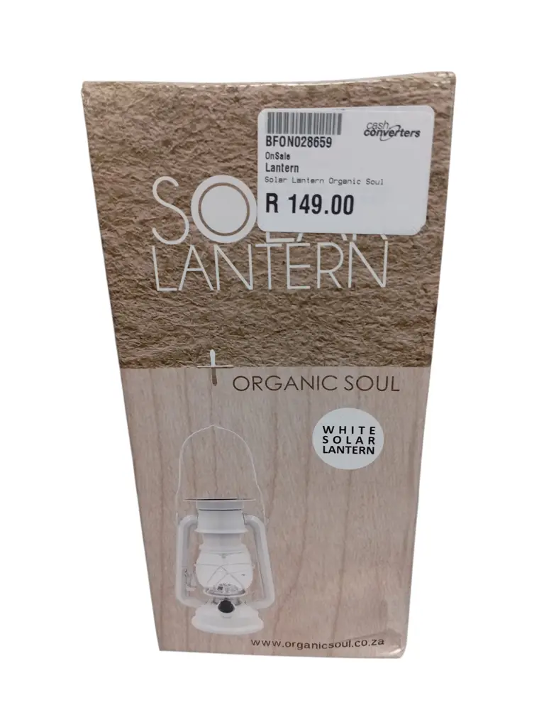 Solar Lantern Organic Soul