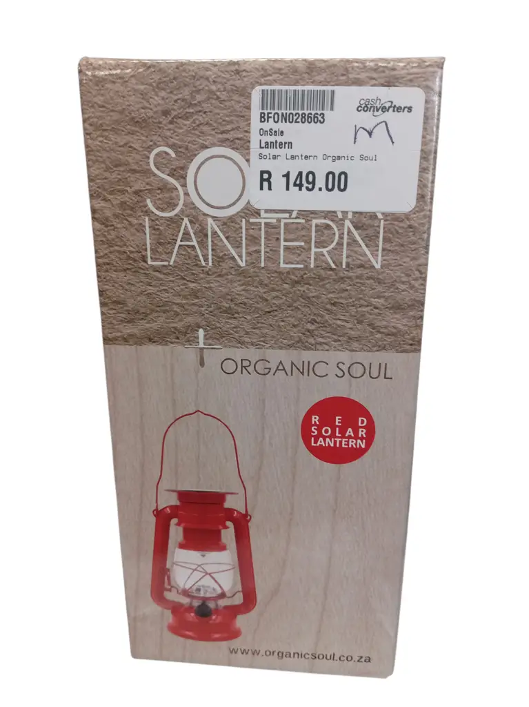 Solar Lantern Organic Soul
