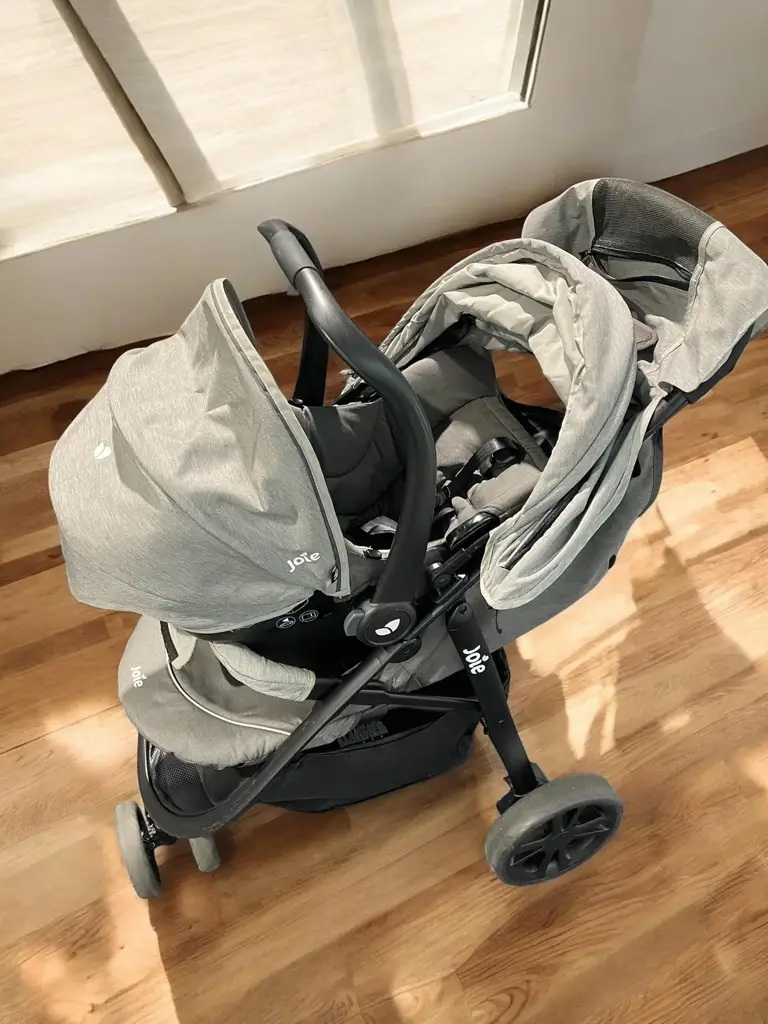 Joie Coal Litetrax 3 Travel System Stroller