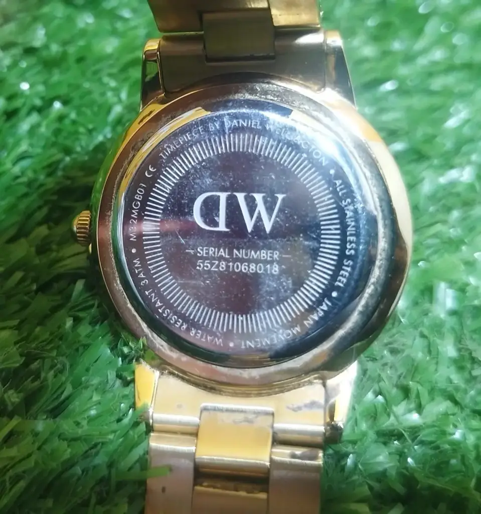 Daniel Wellington Iconic Link Gold-Toned Watch - View 2