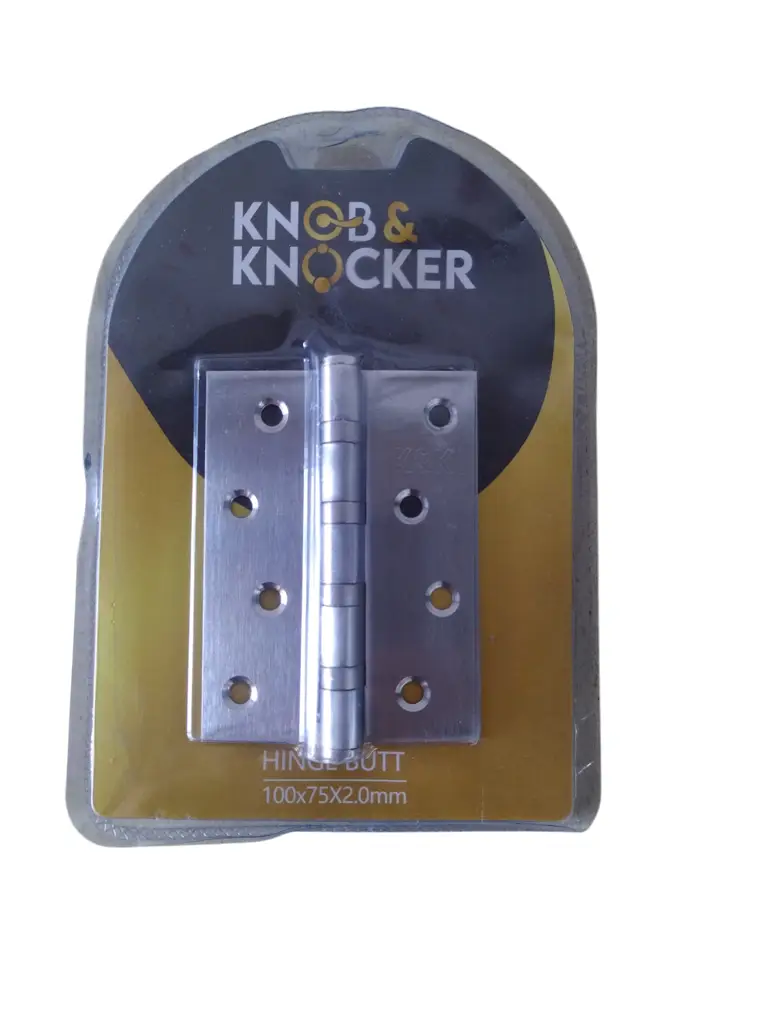 Knob & Knocker Hinge Butt